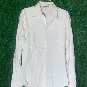 YSL Yves Saint Laurent Shirt Mens Long Sleeve Button Up Size 43/17 (249)